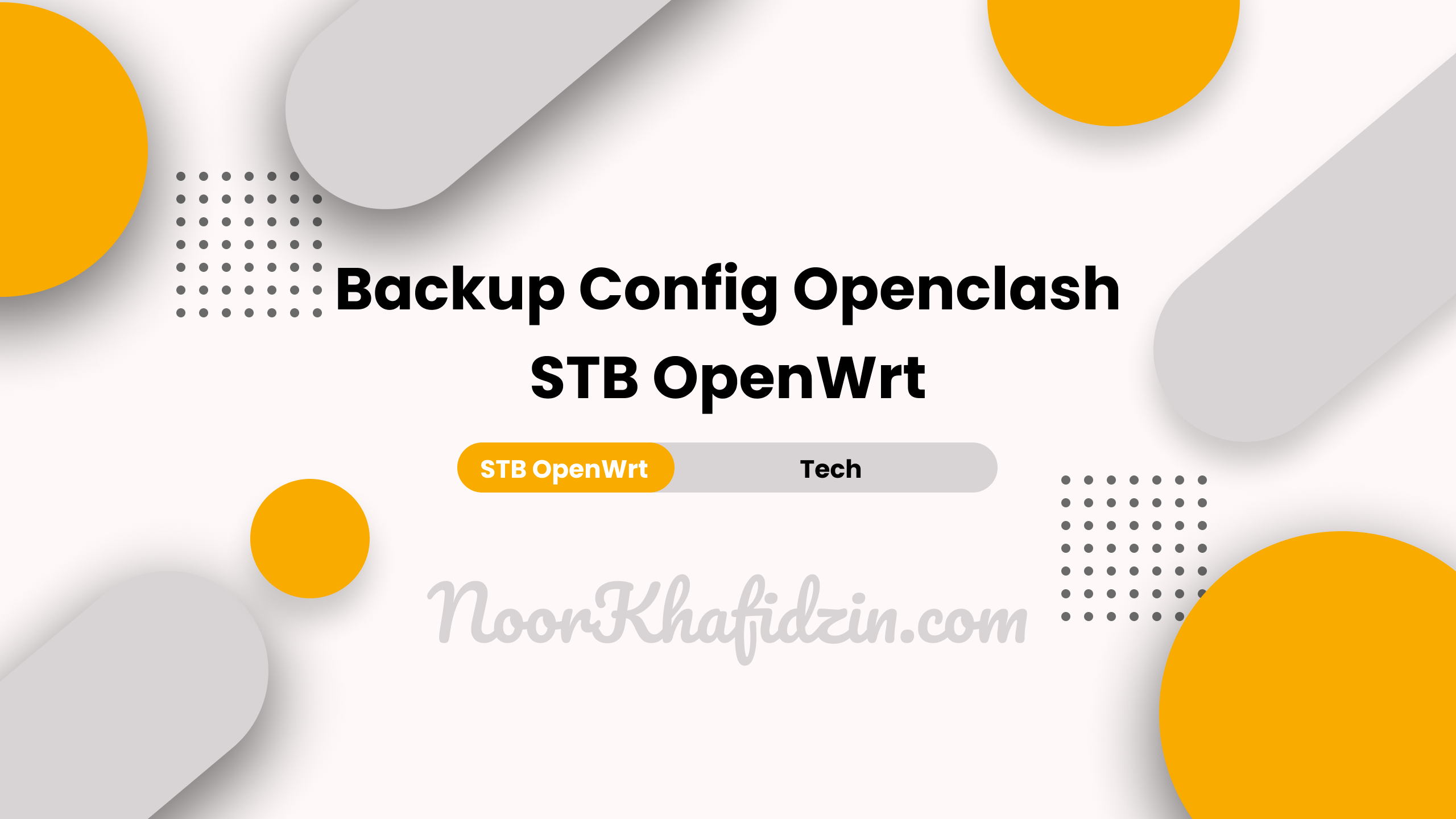 Backup Config OpenClash untuk Pemula