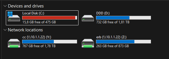 Samba on File Explorer Windows